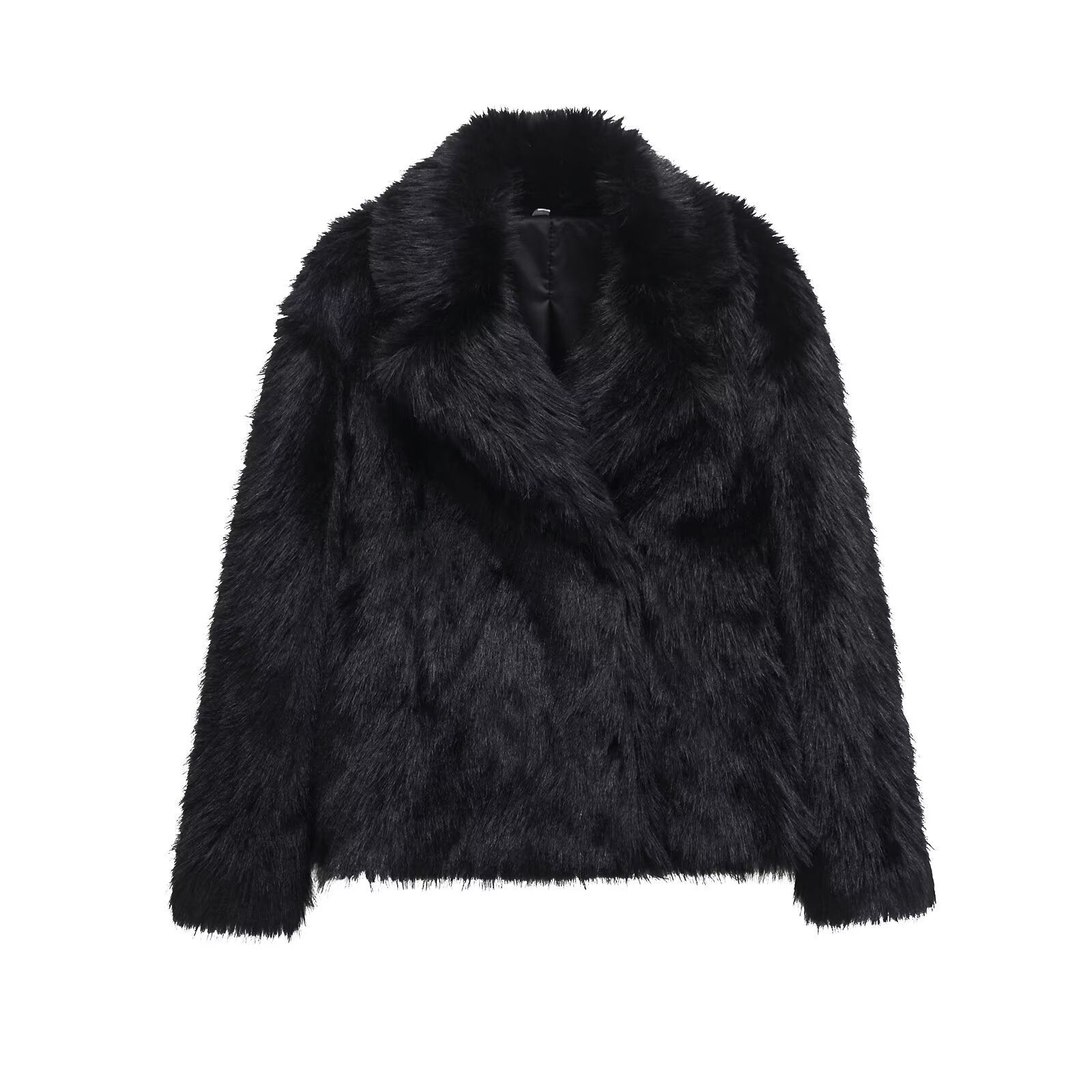 Faux fur jacket