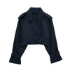 Short trench coat
