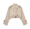 Short trench coat