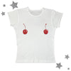 Cherry print t-shirts