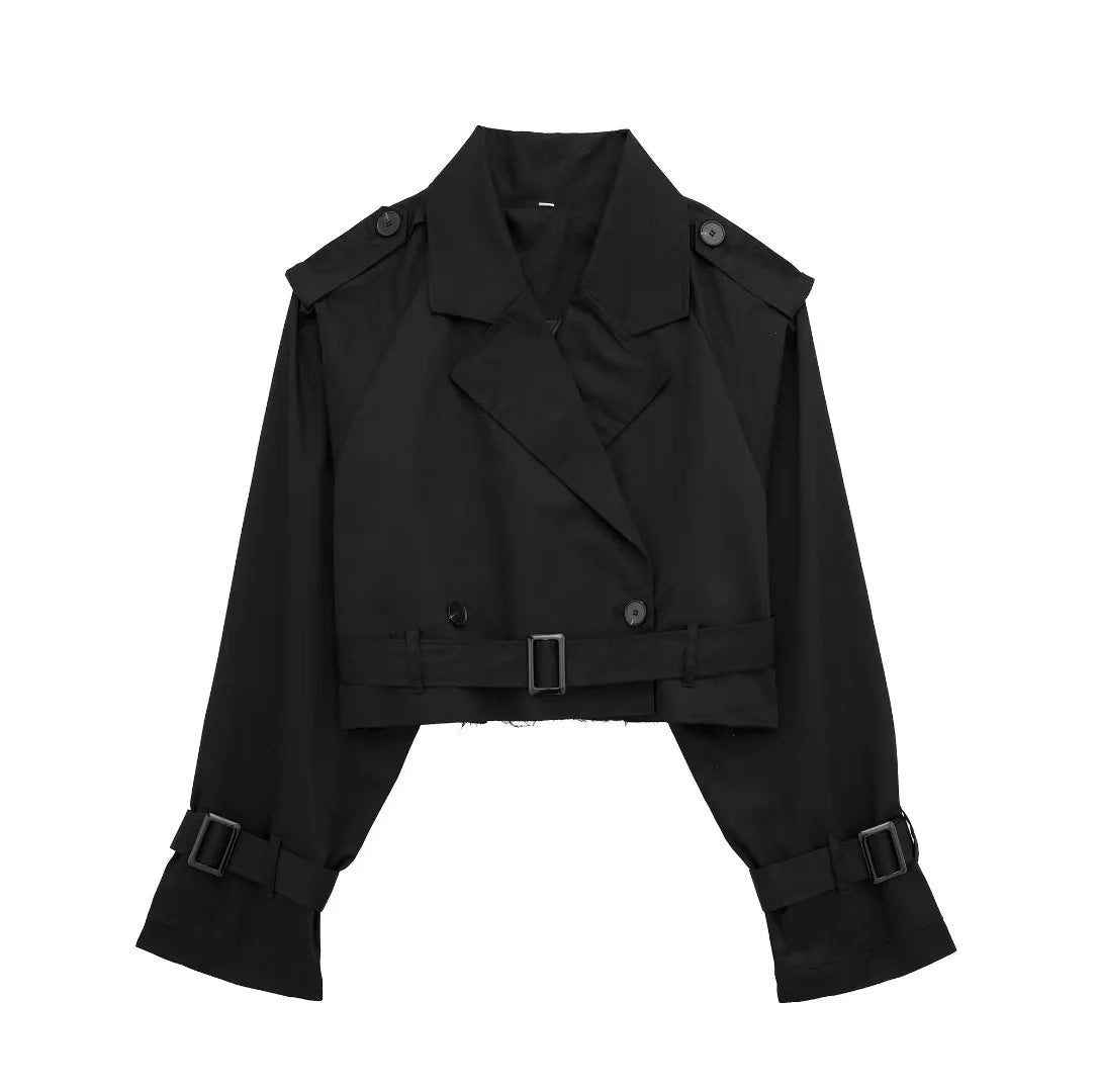 Short trench coat