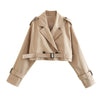 Short trench coat