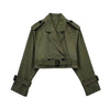 Short trench coat