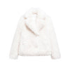 Faux fur jacket