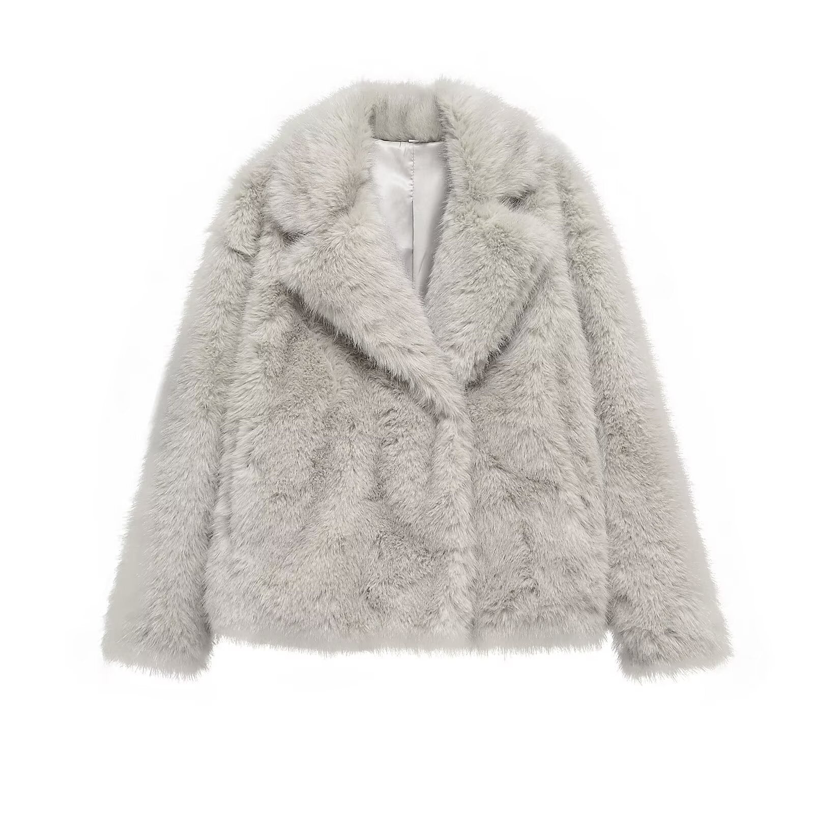 Faux fur jacket