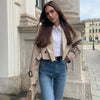 Short trench coat