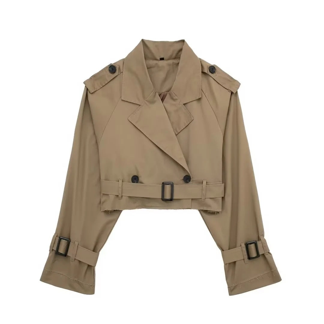 Short trench coat