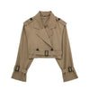 Short trench coat