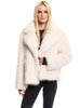 Faux fur jacket