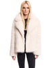 Faux fur jacket