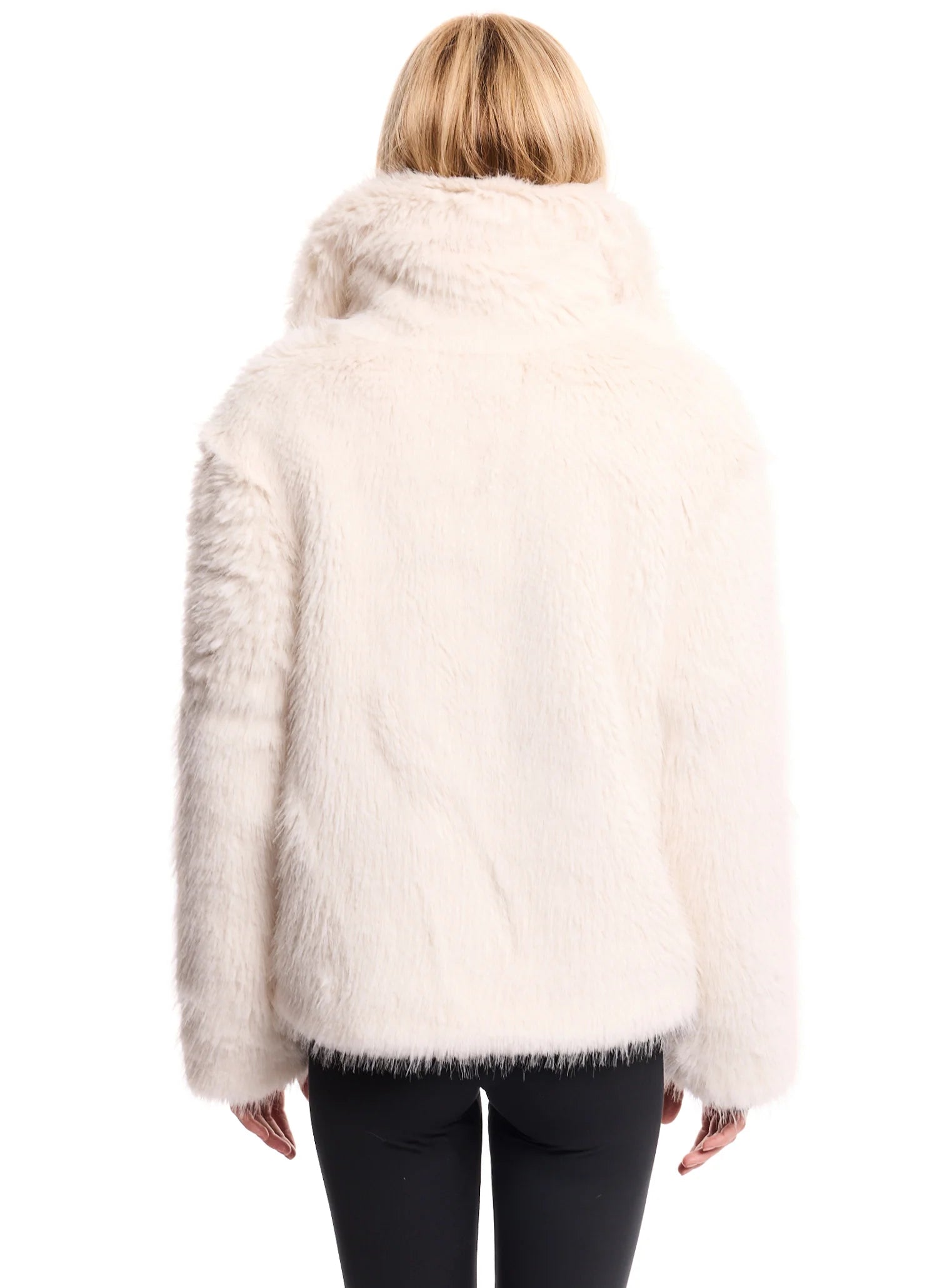 Faux fur jacket