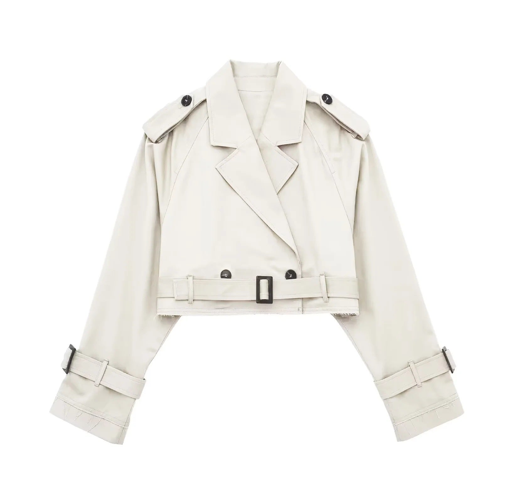 Short trench coat