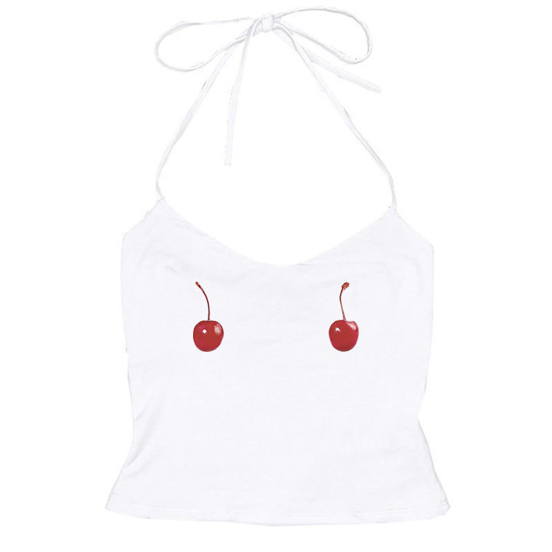 Cherry print t-shirts