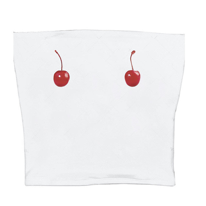 Cherry print t-shirts